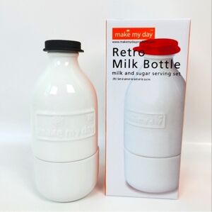 Milk and Sugar Serving Set Milk Bottle
